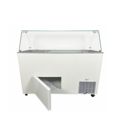 COMBISTEEL - Vitrine à crème glacée CORSICA 355 litres bac - 8X5 LTR