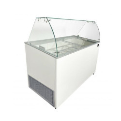 COMBISTEEL - Vitrine à crème glacée CORSICA 355 litres bac - 8X5 LTR