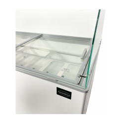 COMBISTEEL - Vitrine à crème glacée CORSICA 355 litres bac - 8X5 LTR