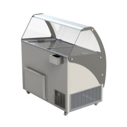 COMBISTEEL - Vitrine à crème glacée MALTA 557 litres bac - 13X5 LTR