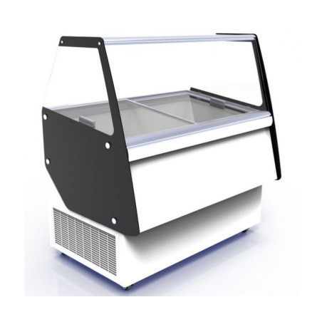 COMBISTEEL - Vitrine à crème glacée IBIZA 358 litres bac - 8X5 LTR