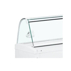 COMBISTEEL - Vitrine à crème glacée FIJI 218 litres bac - 4X5 LTR