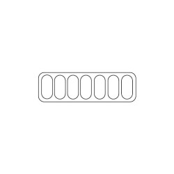 COMBISTEEL - Vitrine à crème glacée FIJI 383 litres bac - 7X5 LTR