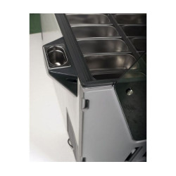 COMBISTEEL - Vitrine à crème glacée KOMODO 189 litres bac - 6X5 LTR