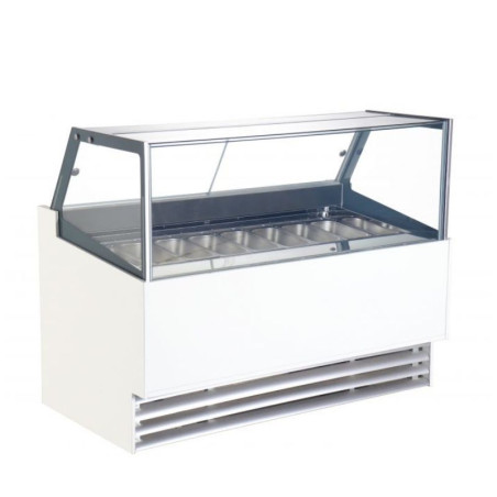 COMBISTEEL - Vitrine à crème glacée BORNEO 378 litres bac - 12X5 LTR