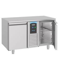 COMBISTEEL - Table réfrigérée positive -2/+8°C - 281L - 2P gauche droite - H85 CM
