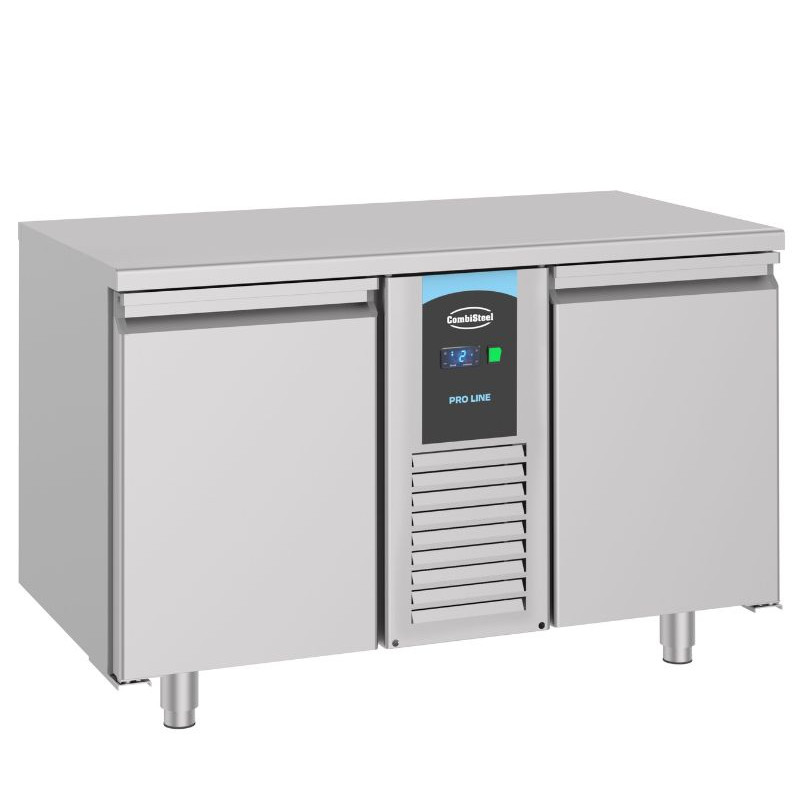COMBISTEEL - Table réfrigérée positive -2/+8°C - 281L - 2P gauche droite - H85 CM