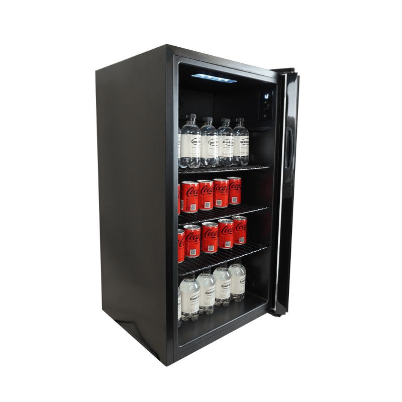 COMBISTEEL - Mini bar inox - 1 Porte +4°C/+10°C 80L