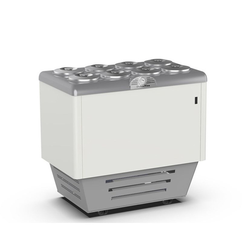 FRAMEC - Conservateur pour crème glacée artisanale 8 bacs 305 litres