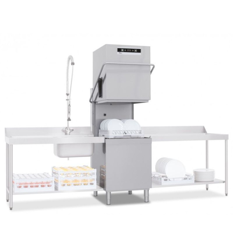NOSEM - Lave-vaisselle à capot - 22 litres - Panier 500 x 500 mm - NEO803V1