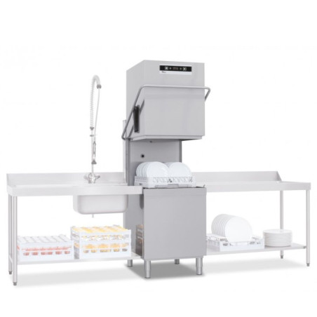NOSEM - Lave-vaisselle à capot - 22 litres - Panier 500 x 500 mm - NEO803V1