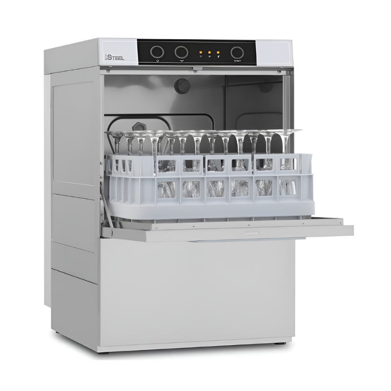 COLGED - Lave-verres - 8 litres - Panier 390 x 390 mm - Sans adoucisseur - STEEL340V1