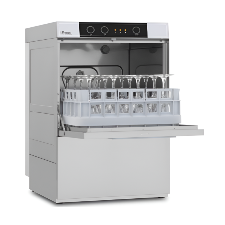 COLGED - Lave-verres - 8 litres - STEELTECH DG - Panier 390 x 390 mm - Sans adoucisseur