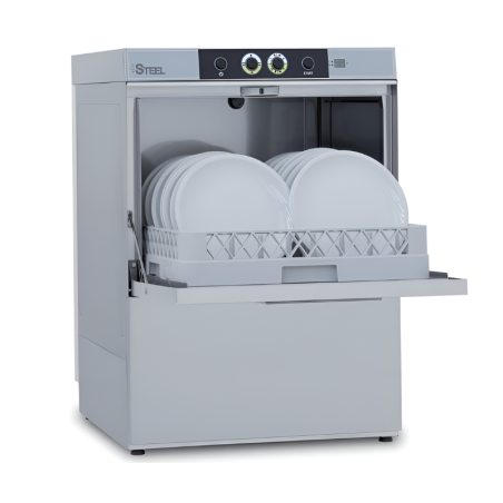 COLGED - Lave-vaisselle - 20 litres - STEELTECH DG - Panier 500 x 500 mm - Avec pompe de vidange
