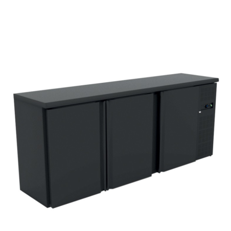 Furnotel - Arrière-bars skinplate 536 litres - Groupe logé - 3 portes pleines