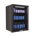 Furnotel - Arrière-bars skinplate 134 litres - 1 porte vitrée
