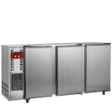 DIAMOND - Refroidisseur de bouteilles, acier inox 3 portes 579 litres