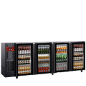 DIAMOND - Refroidisseur de bouteilles 783 Litres 4 portes vitrées