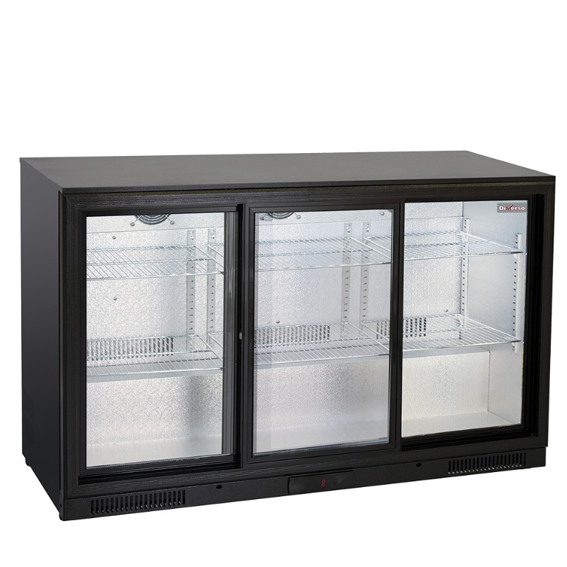 DIAMOND - Refroidisseur de bouteilles 343 litres 3 portes coulissantes