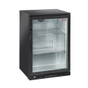 DIAMOND - Refroidisseur de bouteilles 133 litres "arrière bar" ventilé, 1 porte vitrée battante
