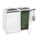 FURNOTEL - Refroidisseur de déchets avec unité frigorifique - 2 x 240 L
