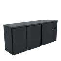 Unifrigor - Arrière-bar Skinplate - 466 litres - Série CLASSIC - Groupe logé - 2 larges portes pleines