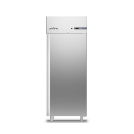 COLDLINE - Armoire réfrigérée positive  -2°/+ 8°C  650 L  MASTER GN 2/1 - Groupe logé - 1 porte pleine