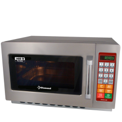 DIAMOND - Four micro-ondes digital en inox GN 2/31400 W 34 Litres