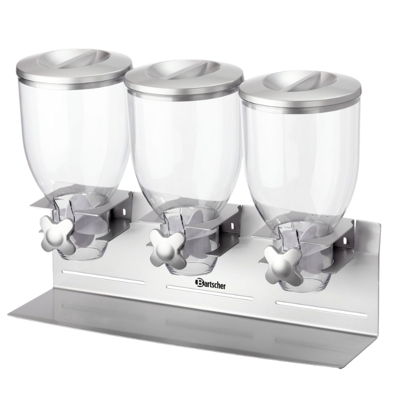 BARTSCHER - distributeur de céréales 3 x 3,5 litres