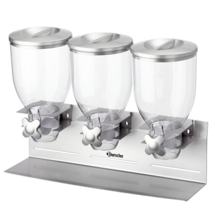 BARTSCHER - distributeur de céréales 3 x 3,5 litres