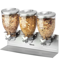 BARTSCHER - distributeur de céréales 3 x 3,5 litres