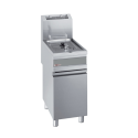 DIAMOND - Friteuse gaz 1 cuve 15 litres sur armoire inox