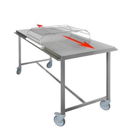 SOFINOR - Table de dressage hors-d'œuvre - salades et pâtisseries