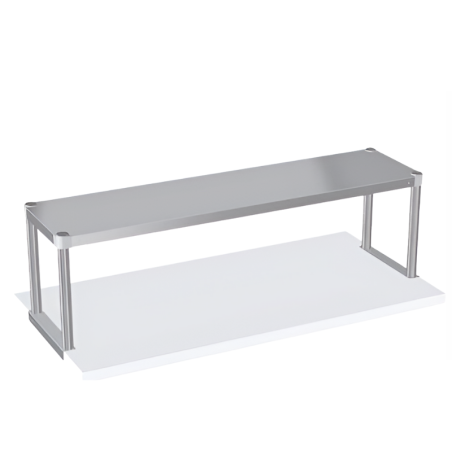 SOFINOR - Etagères à fixer sur table 1 étage H400 mm 2 étages 600 mm