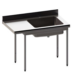 SOFINOR -  Tables de déboîtage 4 bacs GN 1/1 standards sur pieds