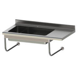 SOFINOR - Table de déboitage suspendue 3 bacs GN 1/1 Gauche pour bacs gastros perforés