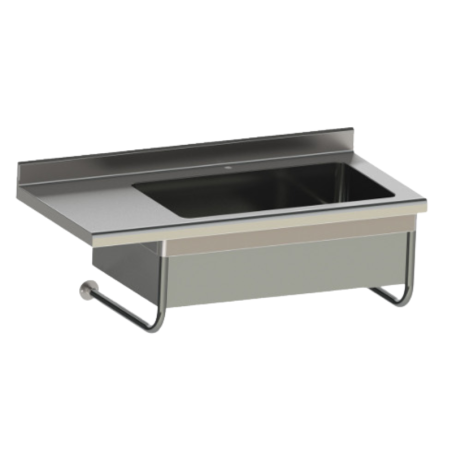 SOFINOR - Table de déboitage suspendue 4 bacs GN 1/1 droite pour bacs gastros perforés