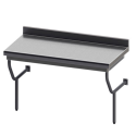 SOFINOR - Tables démontables semi-suspendues P70 cm bords rayonnées GRANDE CUISINE