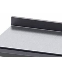 SOFINOR - Tables à dosseret inox à niveau variable option PMR P70 cm