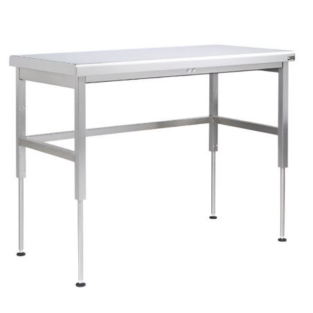 SOFINOR - Tables centrale inox à niveau variable sans option PMR P70 cm