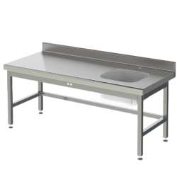 SOFINOR -  Tables Ajustable du chef à niveau variable option PMR P70 cm