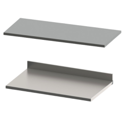SOFINOR - Meuble étuve dosseret ventilé à bords rayonné H90 cm double convection