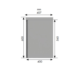 SOFINOR -  Meubles muraux bords droits H60 cm toit plat
