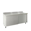 OFINOR - Meubles bas bords dosseret sur pied ABS droits P60 cm H90 cm