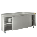 SOFINOR - Meubles bas bords centrale sur pied ABS droits L60 cm H90 cm