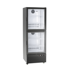 BARTSCHER - Armoire froide bi-température réfrigérateur + congélateur - 430L blanc