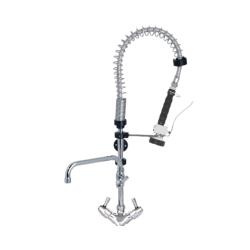 SOFINOR - Douchette mélangeuses H700 mm à fixer sur tables et plonges avec robinet de puisage