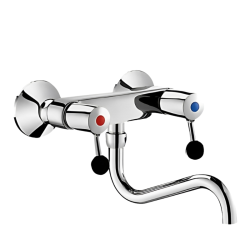 SOFINOR - Robinets mélangeurs muraux bec orientable par le dessous