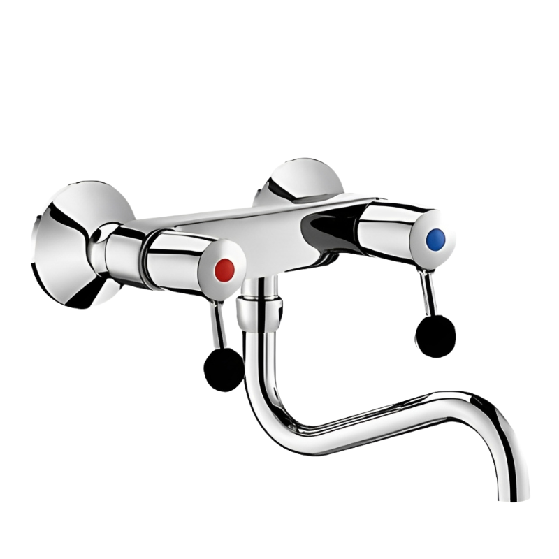 SOFINOR - Robinets mélangeurs muraux bec orientable par le dessous