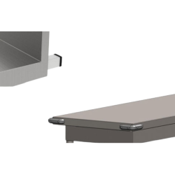 SOFINOR - Butées arrière pour tables à dosseret